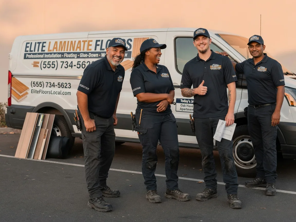Laminate flooring installation company in Kemp, TX